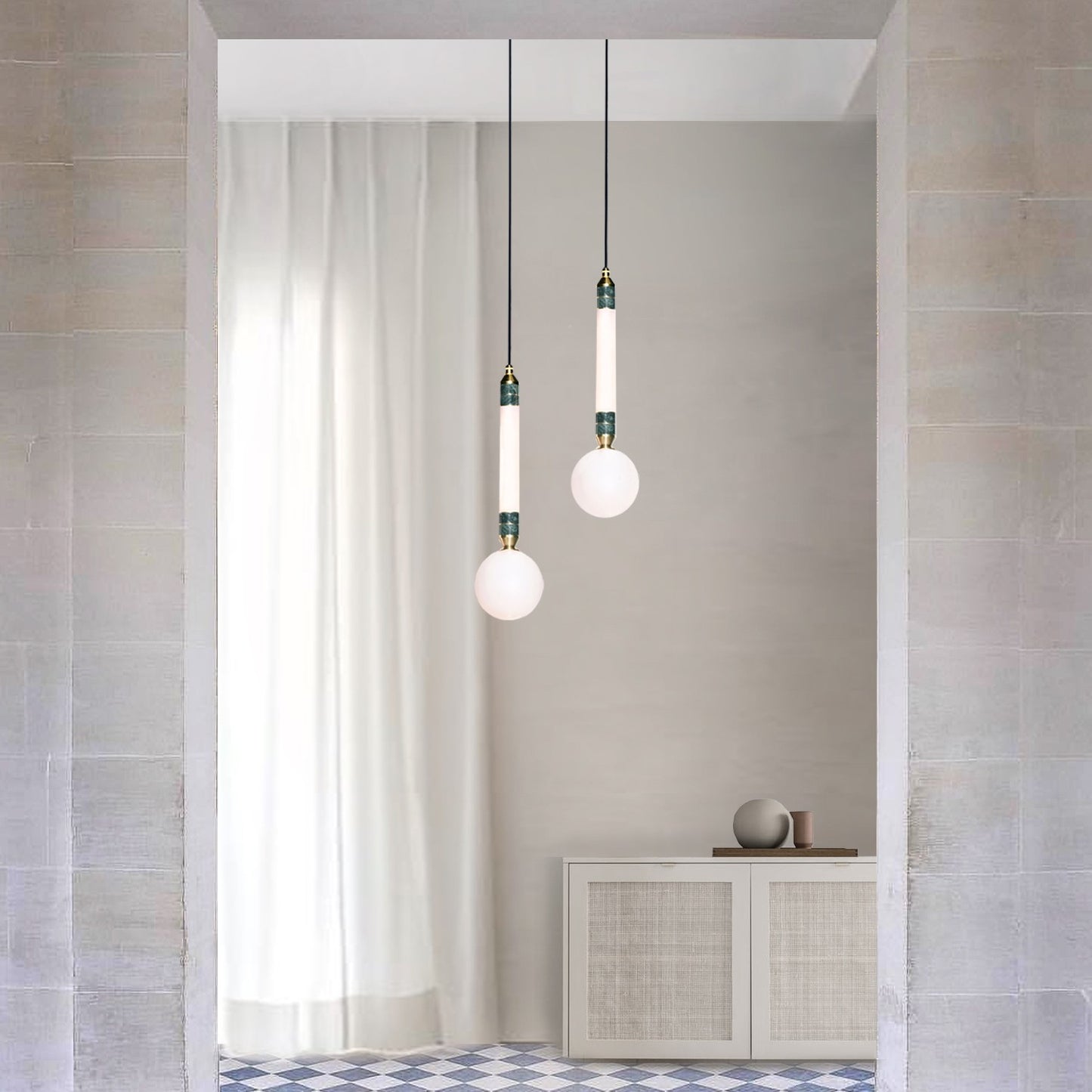 Greenstone Pendant