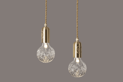 Crystal Bulb Pendant