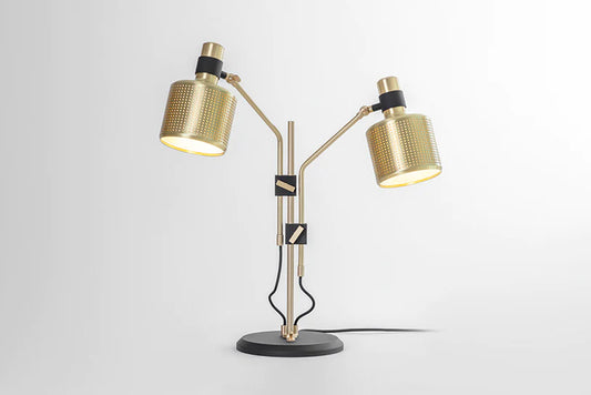Riddle Double Table Lamp