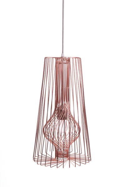 Wire Pendant Light