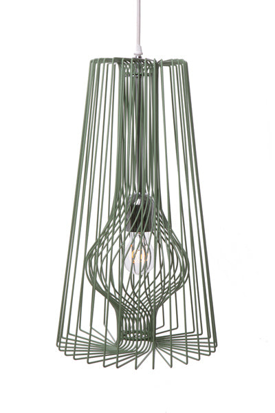 Wire Pendant Light