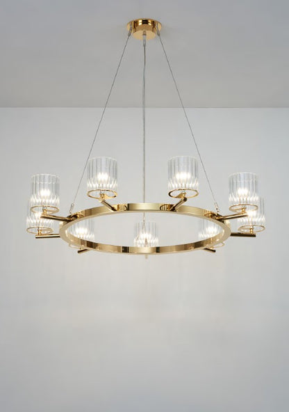 Flute Chandelier 9 Arm