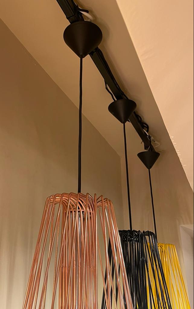 Wire Pendant Light