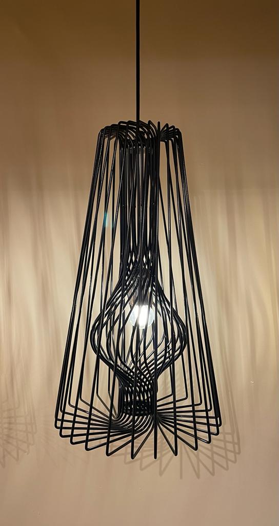 Wire Pendant Light