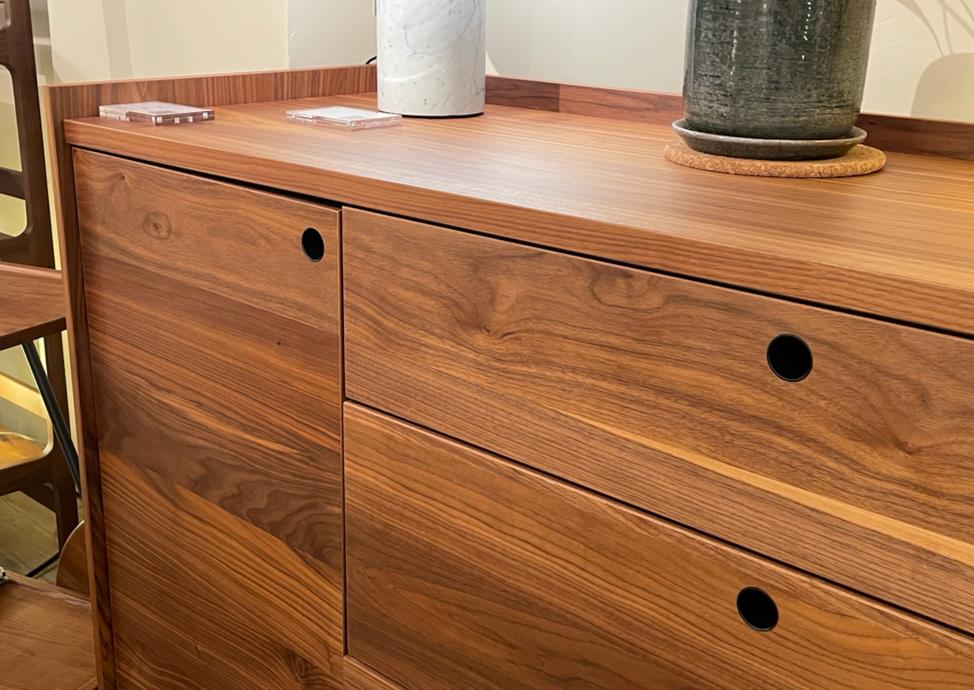 Peek 1 Door / 3 Drawer Credenza