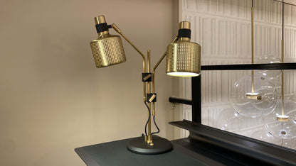 Riddle Double Table Lamp