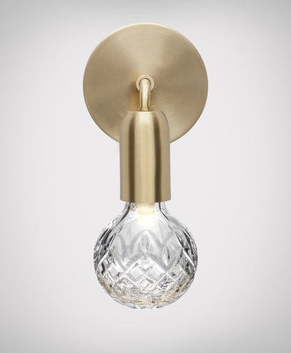 Crystal Bulb Wall Light