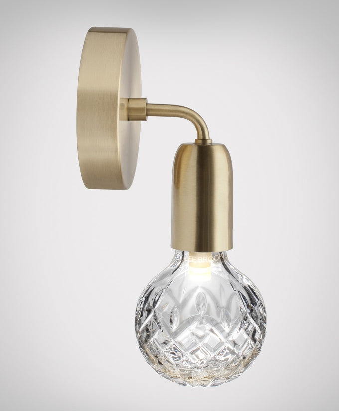 Crystal Bulb Wall Light