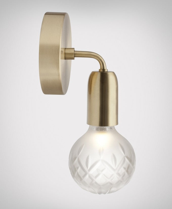 Crystal Bulb Wall Light