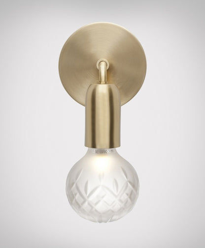 Crystal Bulb Wall Light