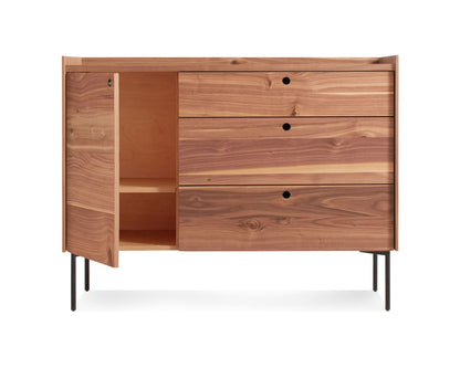 Peek 1 Door / 3 Drawer Credenza