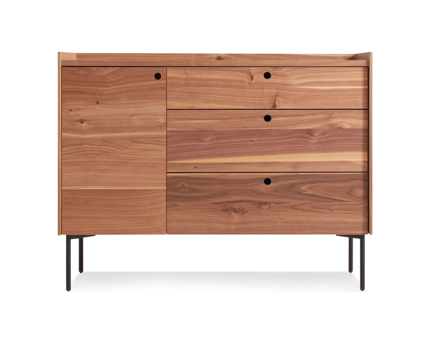 Peek 1 Door / 3 Drawer Credenza